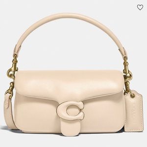 Coach Pillow Tabby 18 EUC